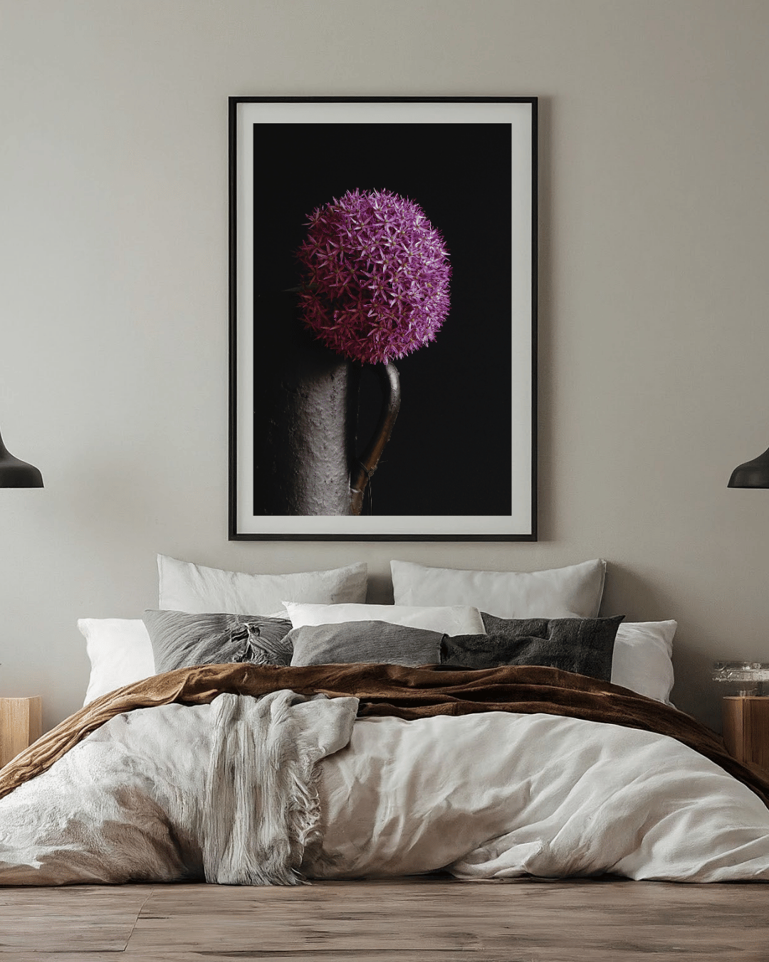 Allium-Poster | Kosmisches Allium