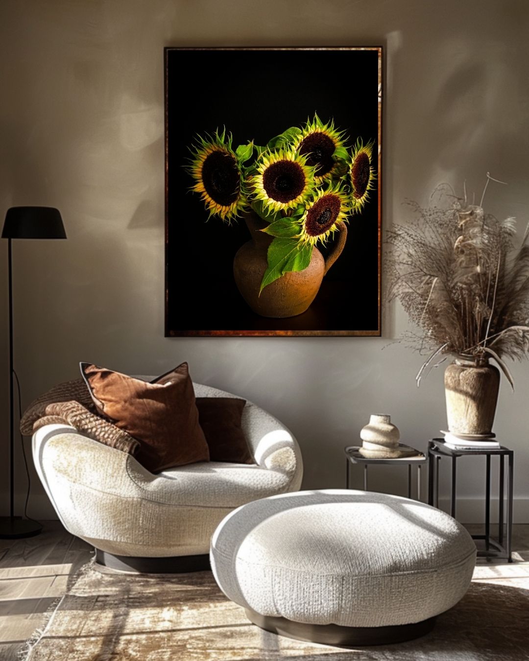 Zonnebloem Poster | Sunflower Serenade - Vamejo Design